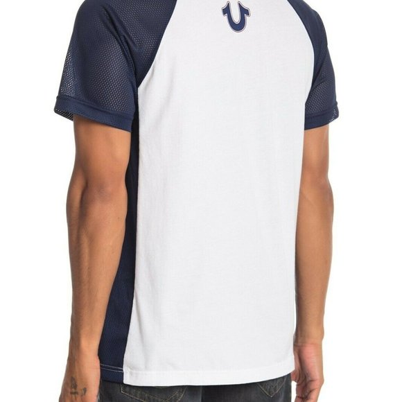 True Religion Short Sleeve Contrast Raglan Inset - Picture 2 of 2
